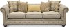 Traditional Otter Gray Sofa - Alston