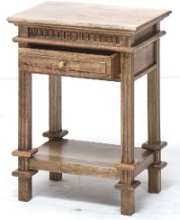 Brown Side Table - Giovanni