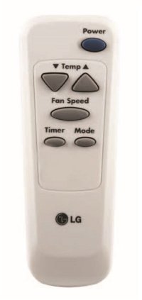 LT1036CER LG 9,800 BTU Wall Air Conditioner with Remote - 230 V-2