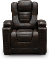 Mekong Brown Leather-Match Home Theater Power Recliner - Big-Chief-1