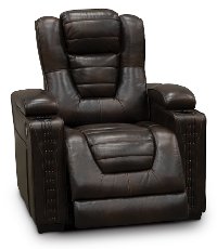 Mekong Brown Leather-Match Home Theater Power Recliner - Big-Chief-2
