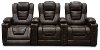 Brown Leather-Match 3 Piece Power Home Theater Seating - Big-Chief-3