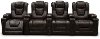 Brown Leather-Match 4 Piece Power Home Theater Seating - Big-Chief-3