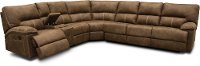 Mocha Brown 3 Piece Power Reclining Sectional - Parker Valley