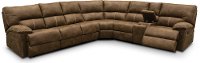 Mocha Brown 3 Piece Power Reclining Sectional - Parker Valley