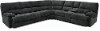 Charcoal Gray 3 Piece Power Reclining Sectional - Parker Valley-4