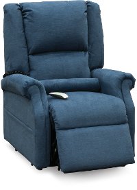 Graceland Mystic Blue Lift Chair - Layflat -2