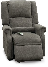 Graceland Slate Gray Lift Chair - Layflat -3
