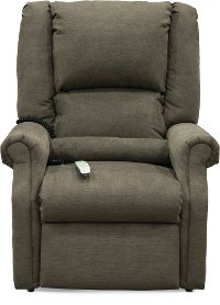 Graceland Java Brown Lift Chair - Layflat