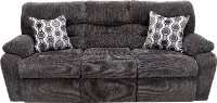 Tribute Chocolate Power Reclining Sofa