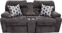 Chocolate Brown Power Reclining Loveseat - Tribute
