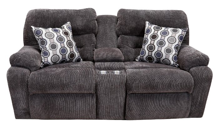 Tribute Chocolate Power Reclining Loveseat
