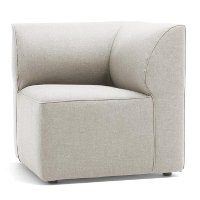1510961 Gray Modular Corner Patio Chair - Big Joe Lux