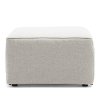 1530961 Gray Patio Ottoman - Big Joe Lux