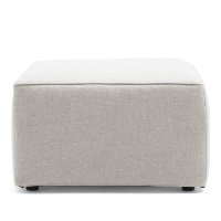 1530961 Gray Patio Ottoman - Big Joe Lux