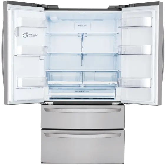 LMXS28626S LG 27.8 cu ft French Door Refrigerator - Stainless Steel-3