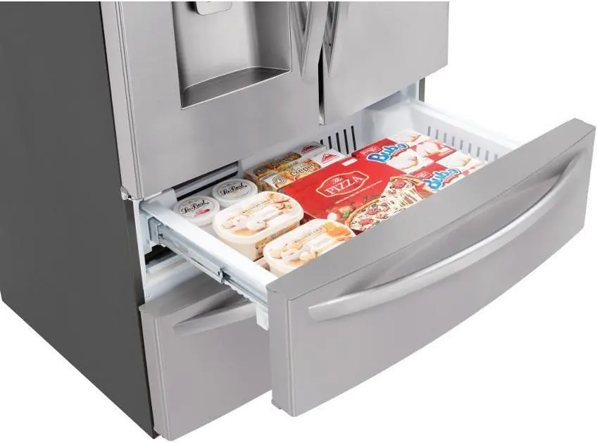 LMXS28626S LG 27.8 cu ft French Door Refrigerator - Stainless Steel-6