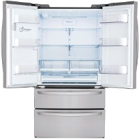LMXS28626S LG 27.8 cu. ft. 4 Door French Door Smart Refrigerator - 36 Inch Stainless Steel-3