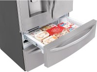 LMXS28626S LG 27.8 cu. ft. 4 Door French Door Smart Refrigerator - 36 Inch Stainless Steel-6