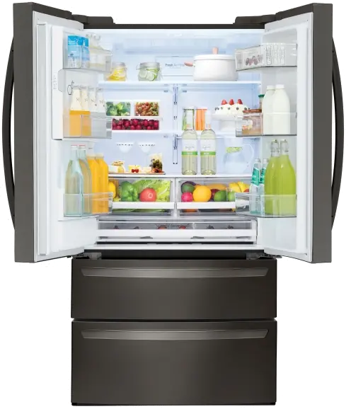 LMXS28626D LG 27.8 cu ft French Door Refrigerator - Black Stainless Steel-3