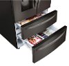 LMXS28626D LG 27.8 cu. ft. 4 Door French Door Smart Refrigerator - 36 Inch Black Stainless Steel-4