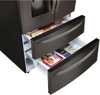 LMXS28626D LG 27.8 cu. ft. 4 Door French Door Smart Refrigerator - 36 Inch Black Stainless Steel-4