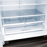 LMXS28626D LG 27.8 cu. ft. 4 Door French Door Smart Refrigerator - 36 Inch Black Stainless Steel-8