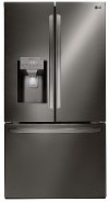LFXS28968D LG French Door Refrigerator - 36 Inch Black Stainless Steel