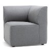 1510962 Dark Gray Modular Corner Patio Chair - Big Joe Lux
