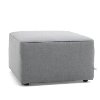 1530962 Dark Gray Patio Ottoman - Big Joe Lux