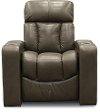 Alfresco Shadow Gray Home Theater Power Recliner - Paragon