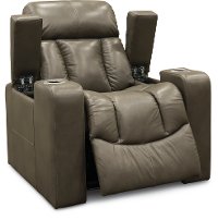 Alfresco Shadow Gray Home Theater Power Recliner - Paragon-2