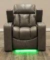 Alfresco Shadow Gray Home Theater Power Recliner - Paragon-6