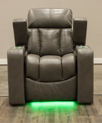 Alfresco Shadow Gray Home Theater Power Recliner - Paragon-6