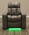Alfresco Shadow Gray Home Theater Power Recliner - Paragon-7