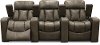 Alfresco Shadow Gray 3 Piece Power Home Theater Seating - Paragon-2