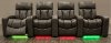 Alfresco Shadow Gray 4 Piece Power Home Theater Seating - Paragon-3