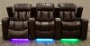 Alfresco Fudge 3 Piece Power Home Theater Seating - Paragon-3