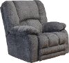 Pewter Gray Wall Hugger Power Recliner - Hardin