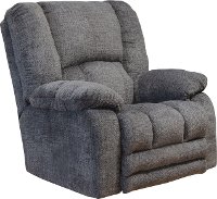 Pewter Gray Wall Hugger Power Recliner - Hardin