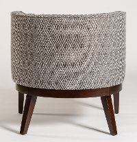 Slate Gray Accent Chair - Chandler-3