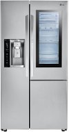 LSXS26396S LG 36 Inch Side by Side Refrigerator with InstaView Door-in-Door - Stainless Steel-1