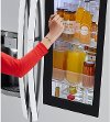 LSXS26396S LG 36 Inch Side by Side Refrigerator with InstaView Door-in-Door - Stainless Steel-3