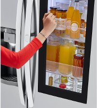LSXS26396S LG Side by Side Door-in-Door Smart Refrigerator - 26.1 cu. ft., 36 Inch Stainless Steel-3