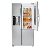 LSXC22396S LG 36 Inch Side by Side Refrigerator with InstaView Door-in-Door Counter Depth - Stainless Steel-3