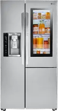 LSXC22396S LG Counter Depth Side by Side Door-in-Door Refrigerator - 21.74 cu. ft., 36 Inch Stainless Steel