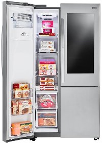 LSXC22396S LG Counter Depth Side by Side Door-in-Door Refrigerator - 21.74 cu. ft., 36 Inch Stainless Steel-6