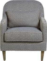 Navy Blue Accent Chair - Harvard