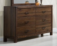 Modern Rustic Brown Dresser - Belmont
