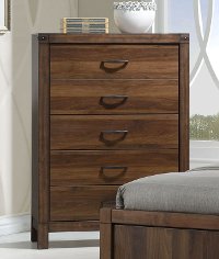 Modern Rustic Brown Chest of Drawers - Belmont
